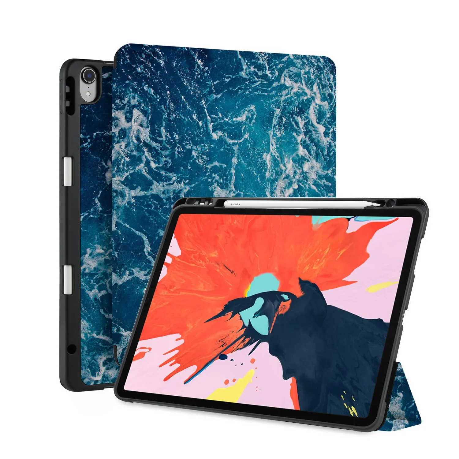 iPad Trifold Case - Ocean