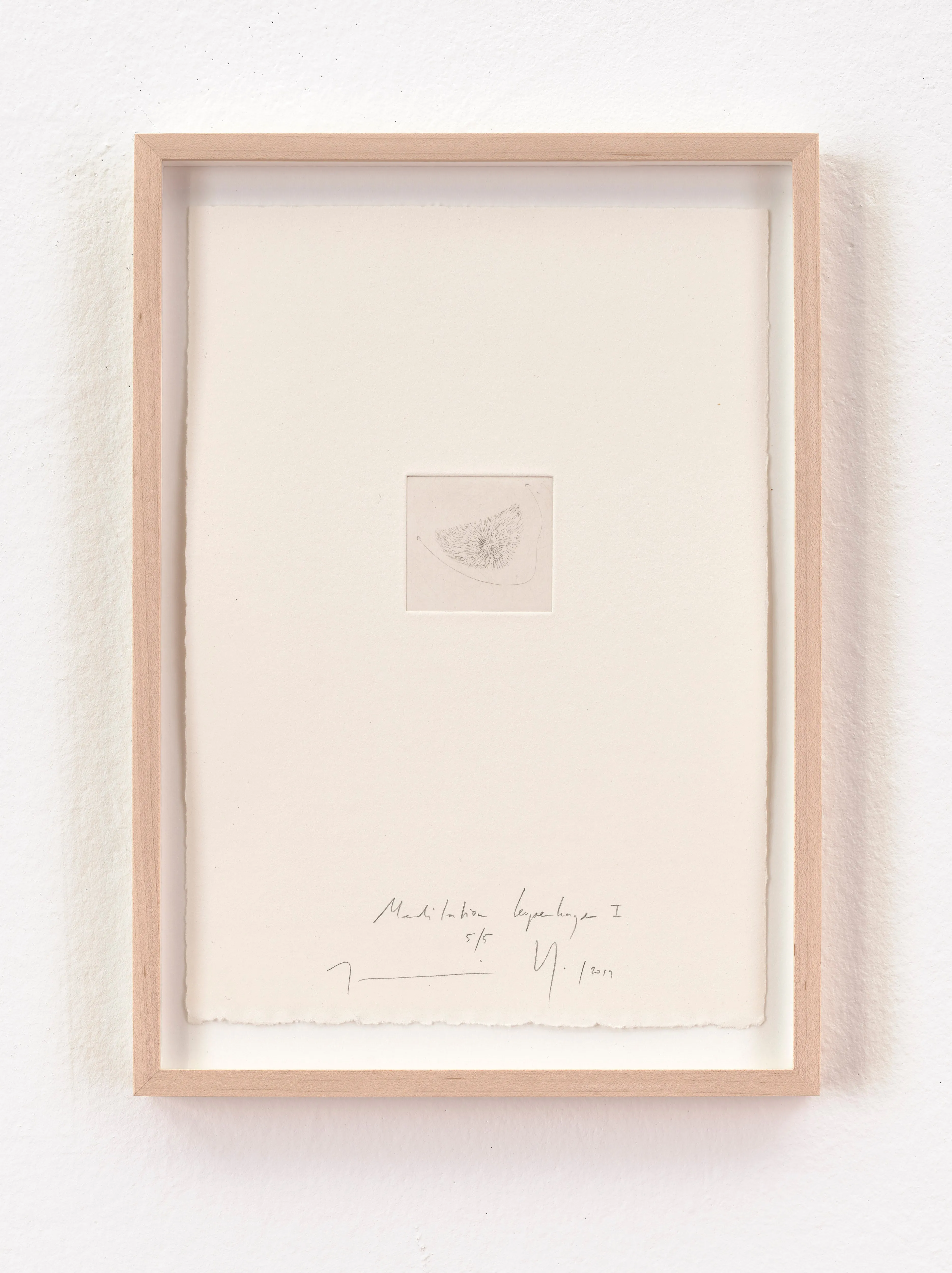 Jorinde Voigt, "Meditation Copenhagen I", 2019