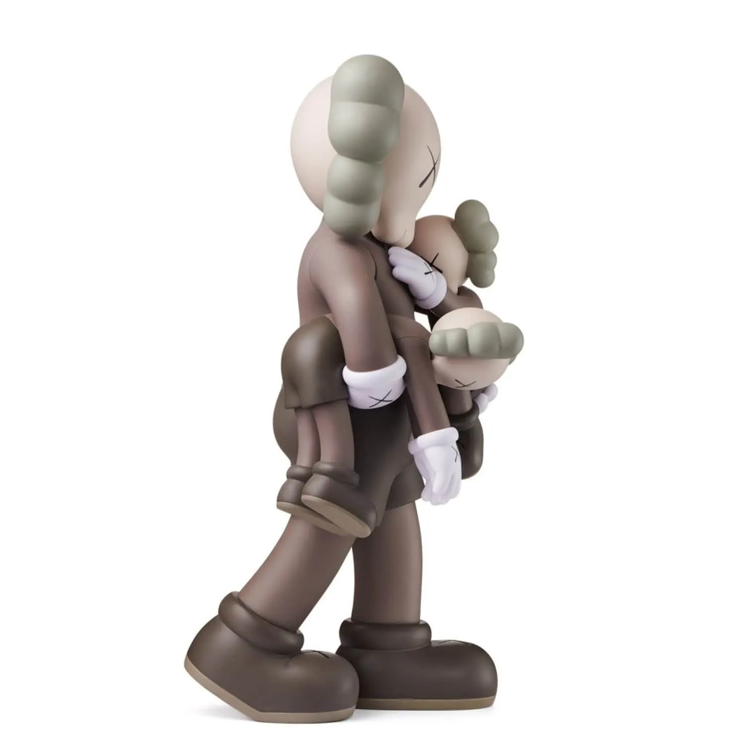 Kaws Clean Slate Vinyl Figure, Brown