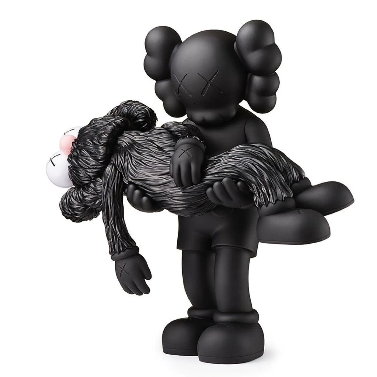 Kaws Gone Companion and BFF Figure, Black