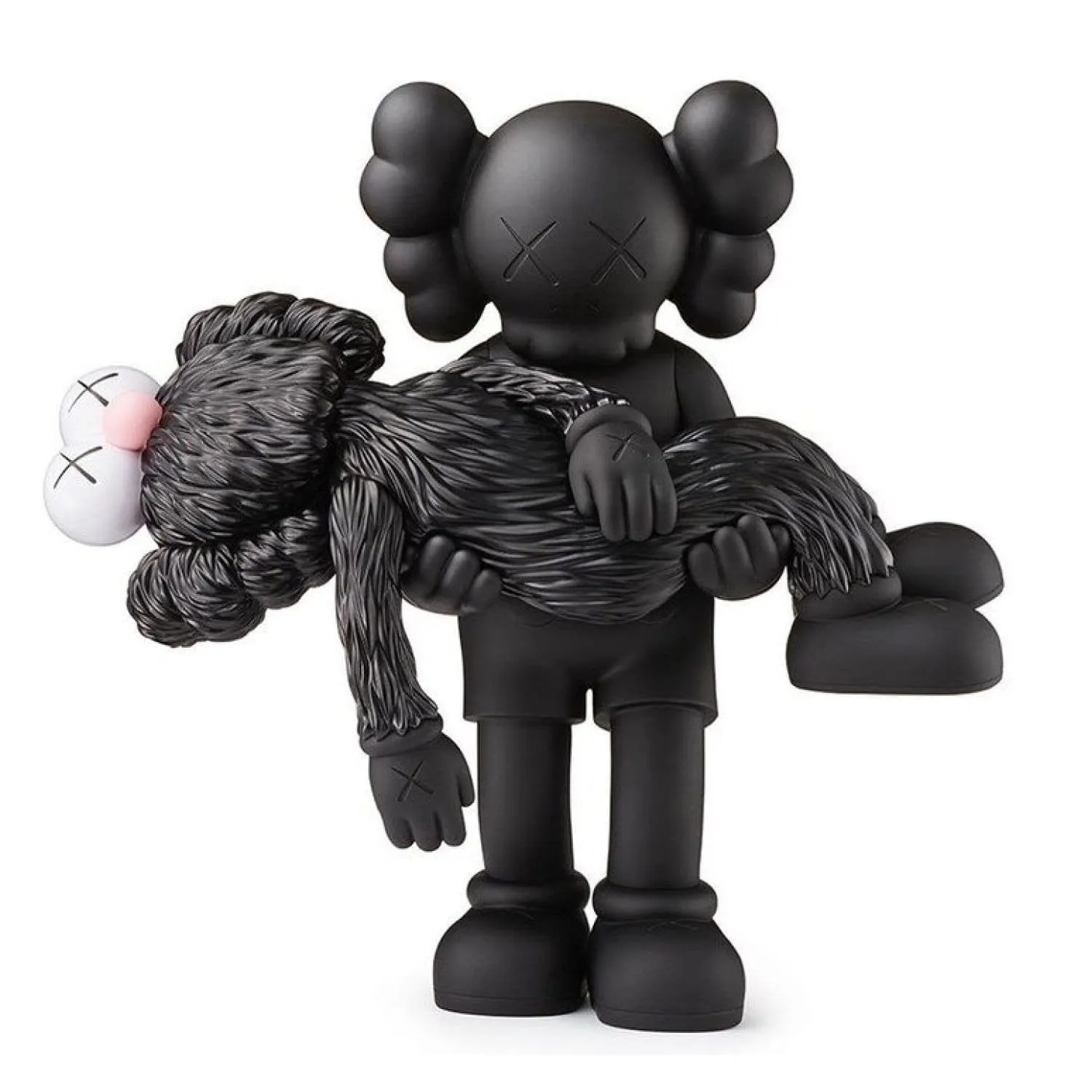 Kaws Gone Companion and BFF Figure, Black
