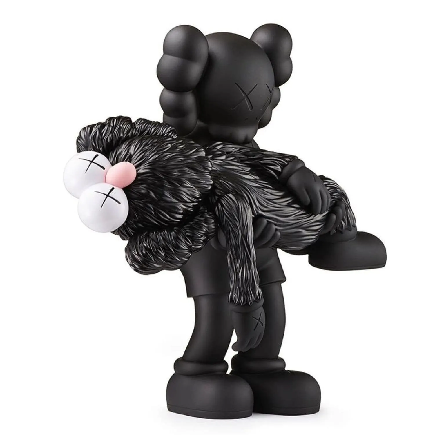 Kaws Gone Companion and BFF Figure, Black