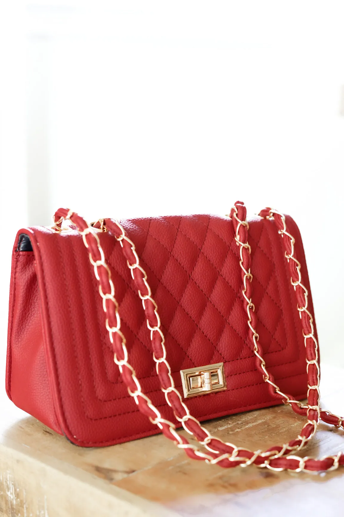Kayla Quilted Handbag