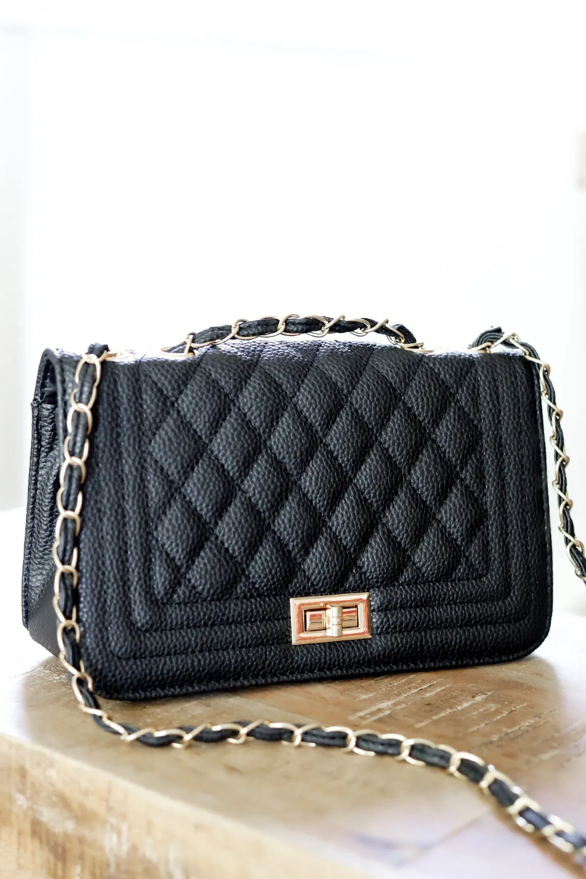 Kayla Quilted Handbag