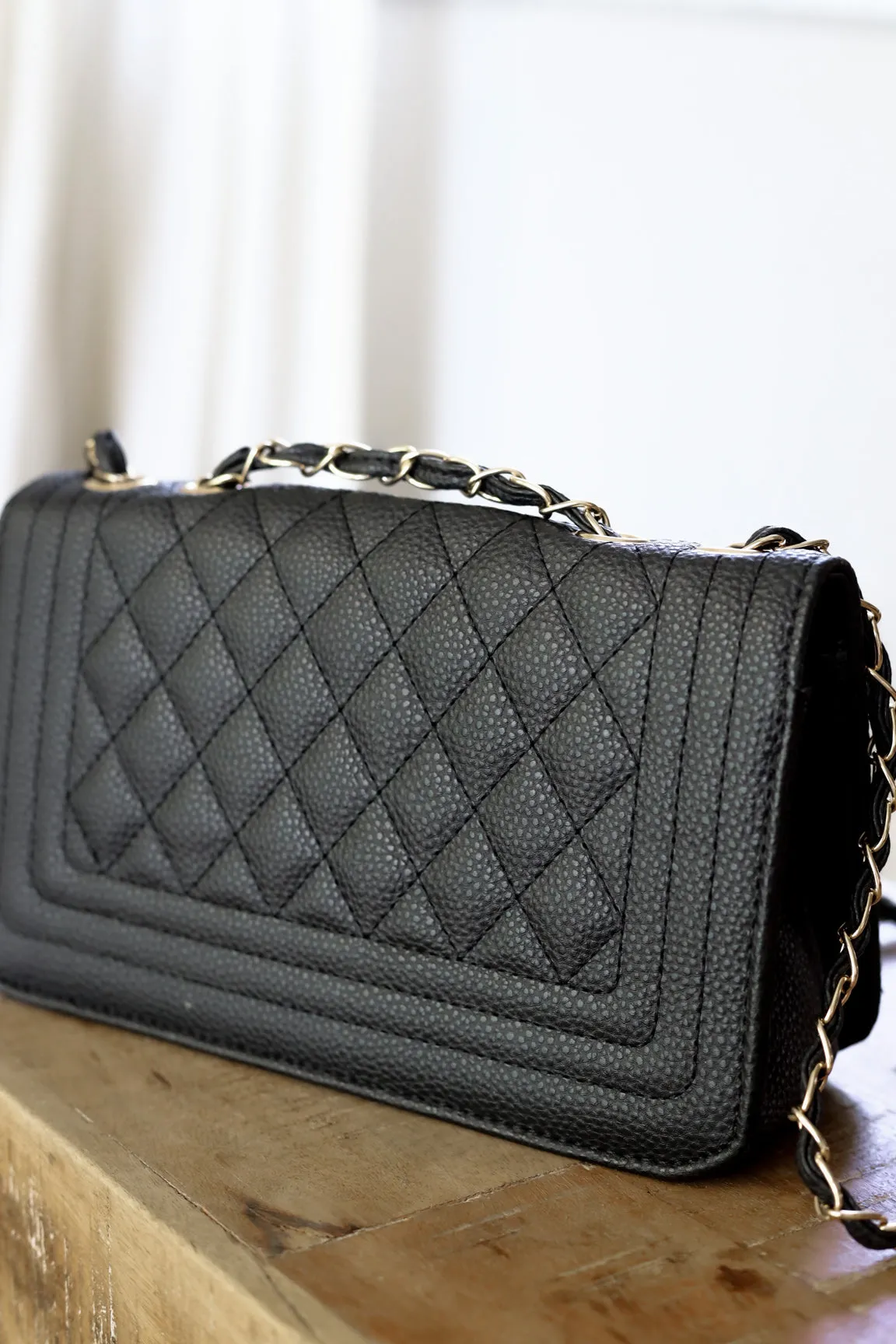 Kayla Quilted Handbag