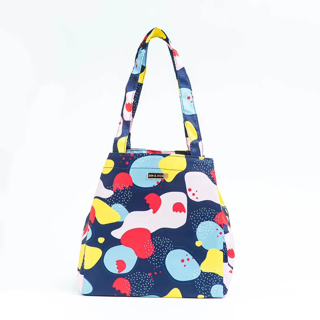 Lara Blue Lightweight Tote Bag