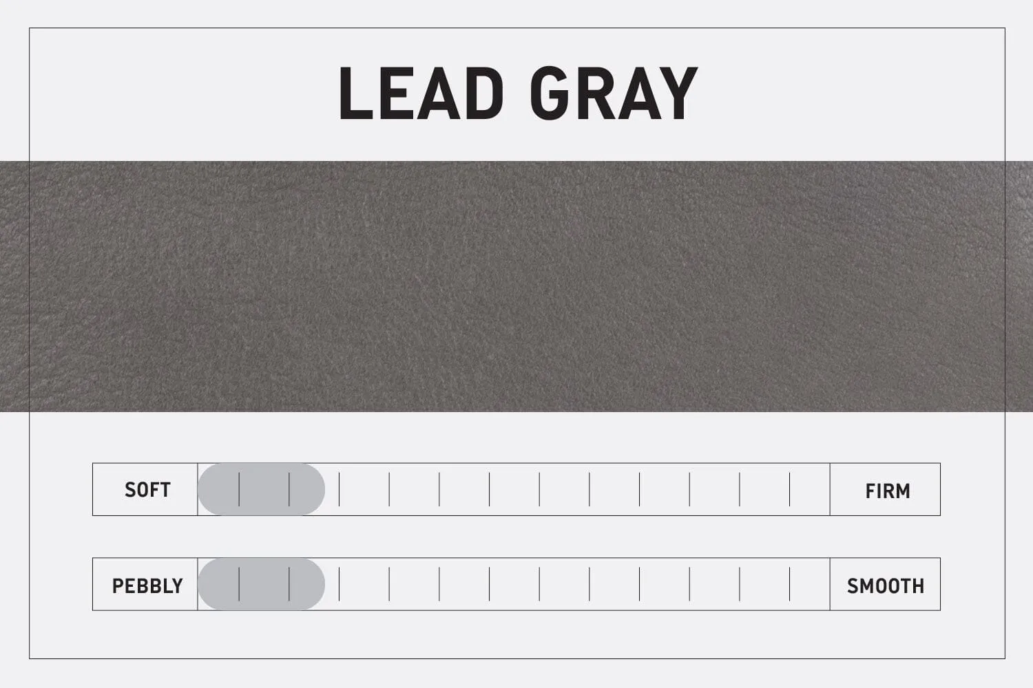 LEATHER BUCKET BAG - MEDIUM - LEAD GRAY