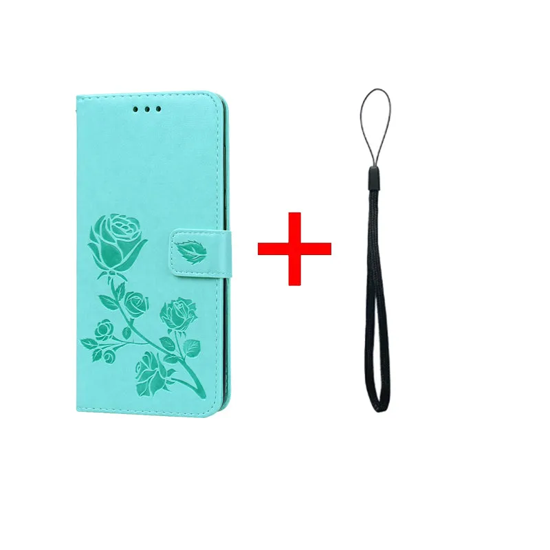 Leather case For Samsung J6 Plus Case Wallet Flip Cover For Samsung Galaxy J6Plus 2018 J6  J 6 Plus J600F J610F phone bag coque