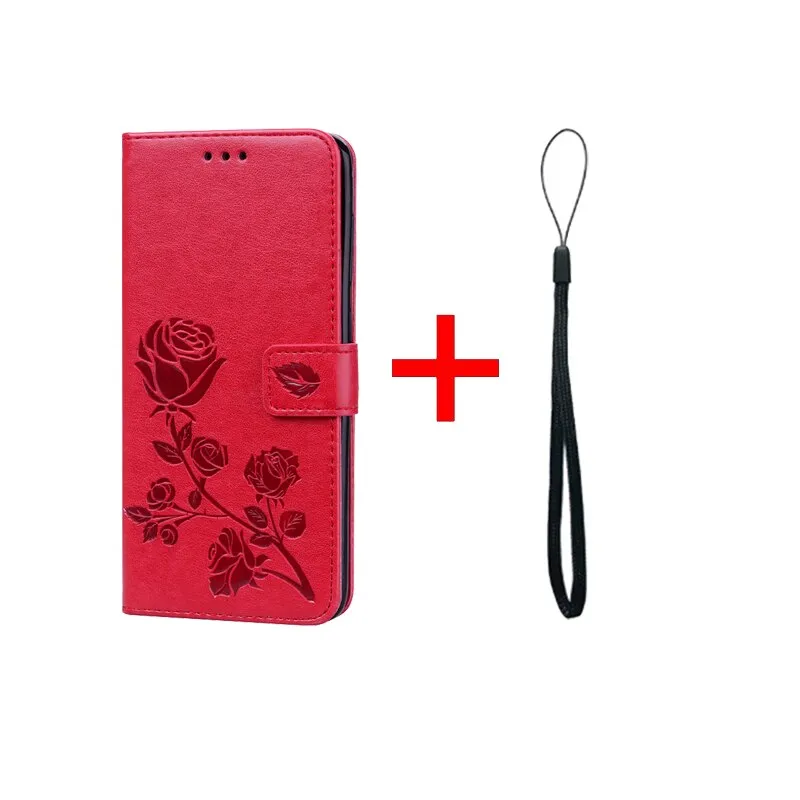 Leather case For Samsung J6 Plus Case Wallet Flip Cover For Samsung Galaxy J6Plus 2018 J6  J 6 Plus J600F J610F phone bag coque