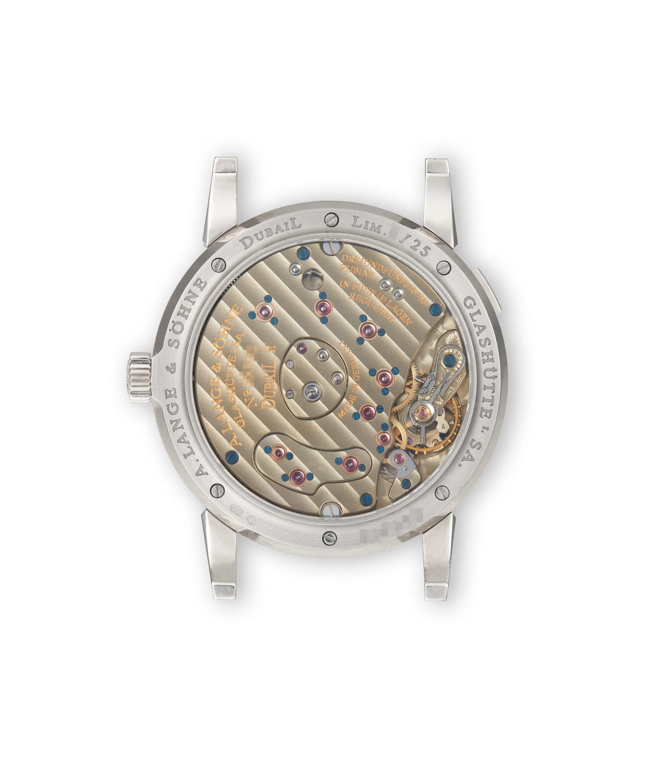 Limited Edition Lange 1 Dubail 110.049 | White Gold
