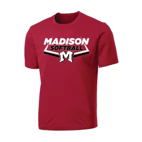 Madison Softball 2022 - Port & Company® Performance Tee (Red)