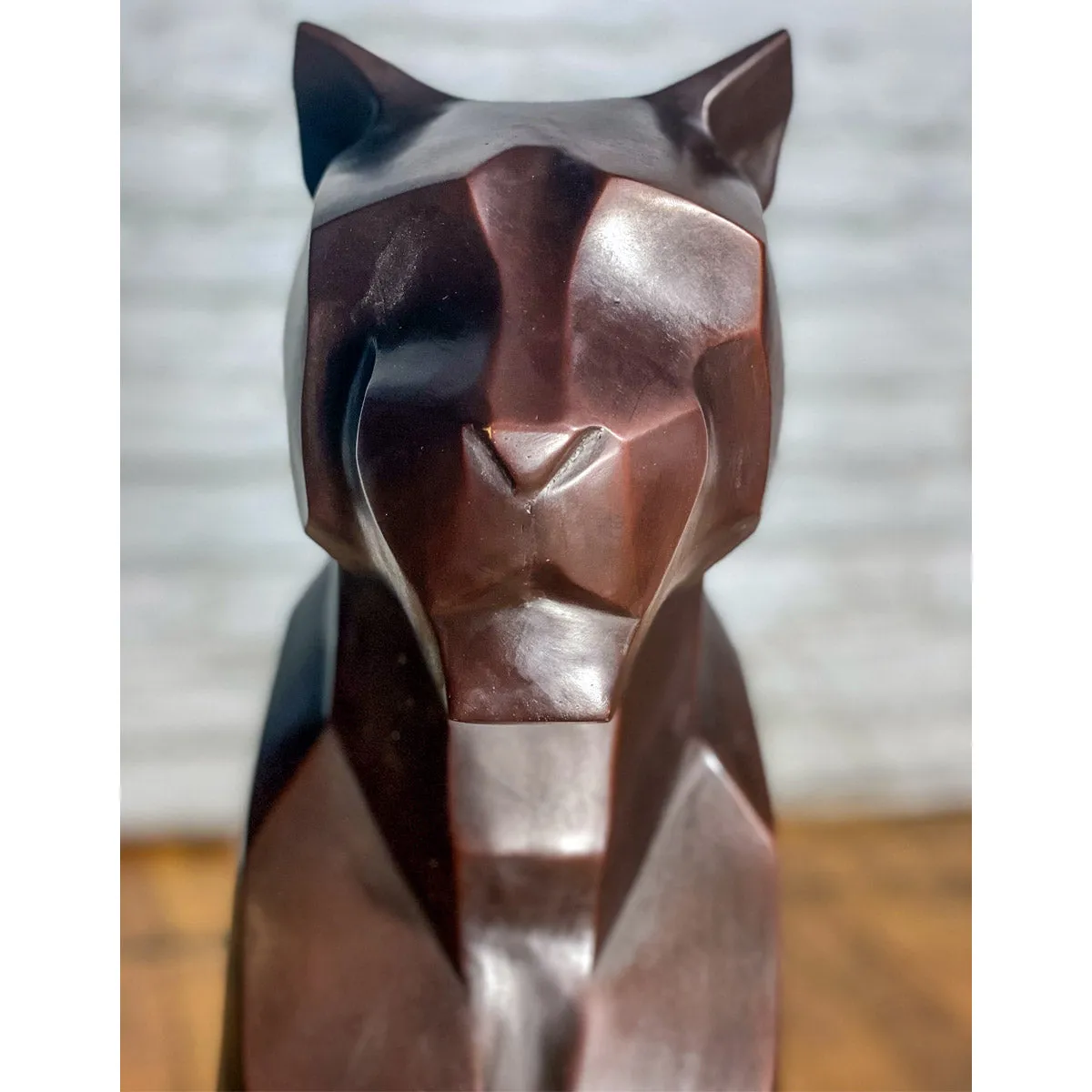 Modern Mountain Lion Statues