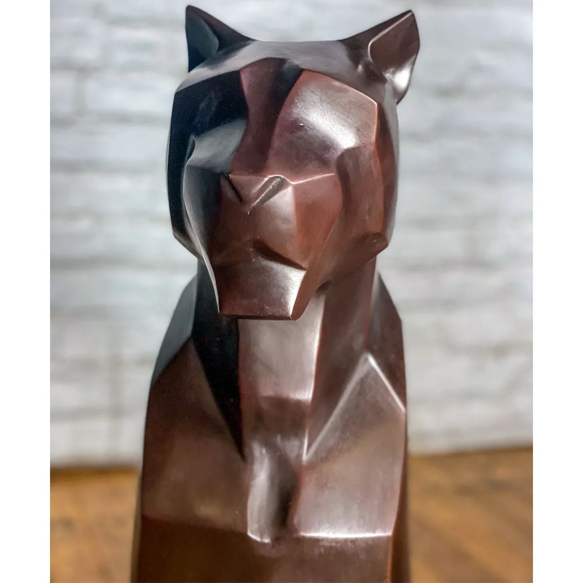 Modern Mountain Lion Statues