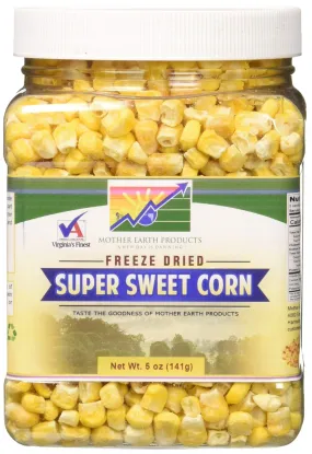 Mother Earth Products - Super Sweet Freeze-Dried Corn - Quart Jar