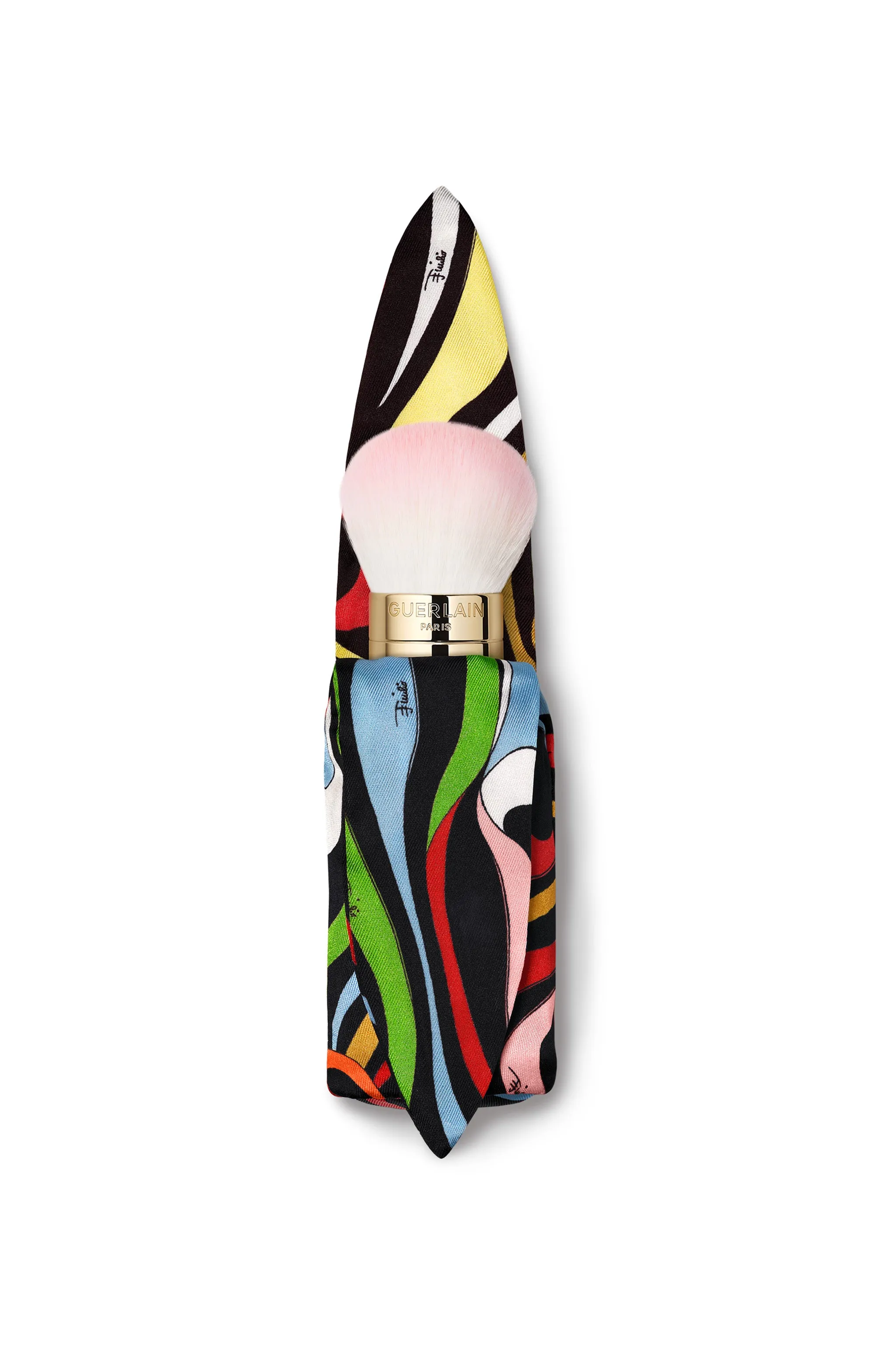 Météorites Marmo Swirl Powder Brush and Pouch