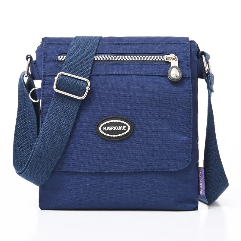 Multifunction Messenger Bag Waterproof Nylon Shoulder Bags For Women Casual Clutch Purse Pocket Bags Ladies Small Crossbody Bags