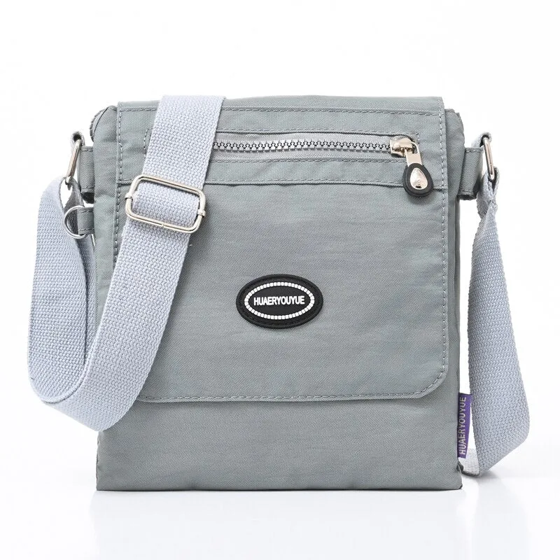 Multifunction Messenger Bag Waterproof Nylon Shoulder Bags For Women Casual Clutch Purse Pocket Bags Ladies Small Crossbody Bags