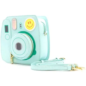 Oh Snap Instant Camera Handbag-Minty Blue