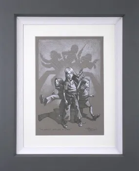 Ok Angels, Lets Get To Work Sketch by Craig Davison