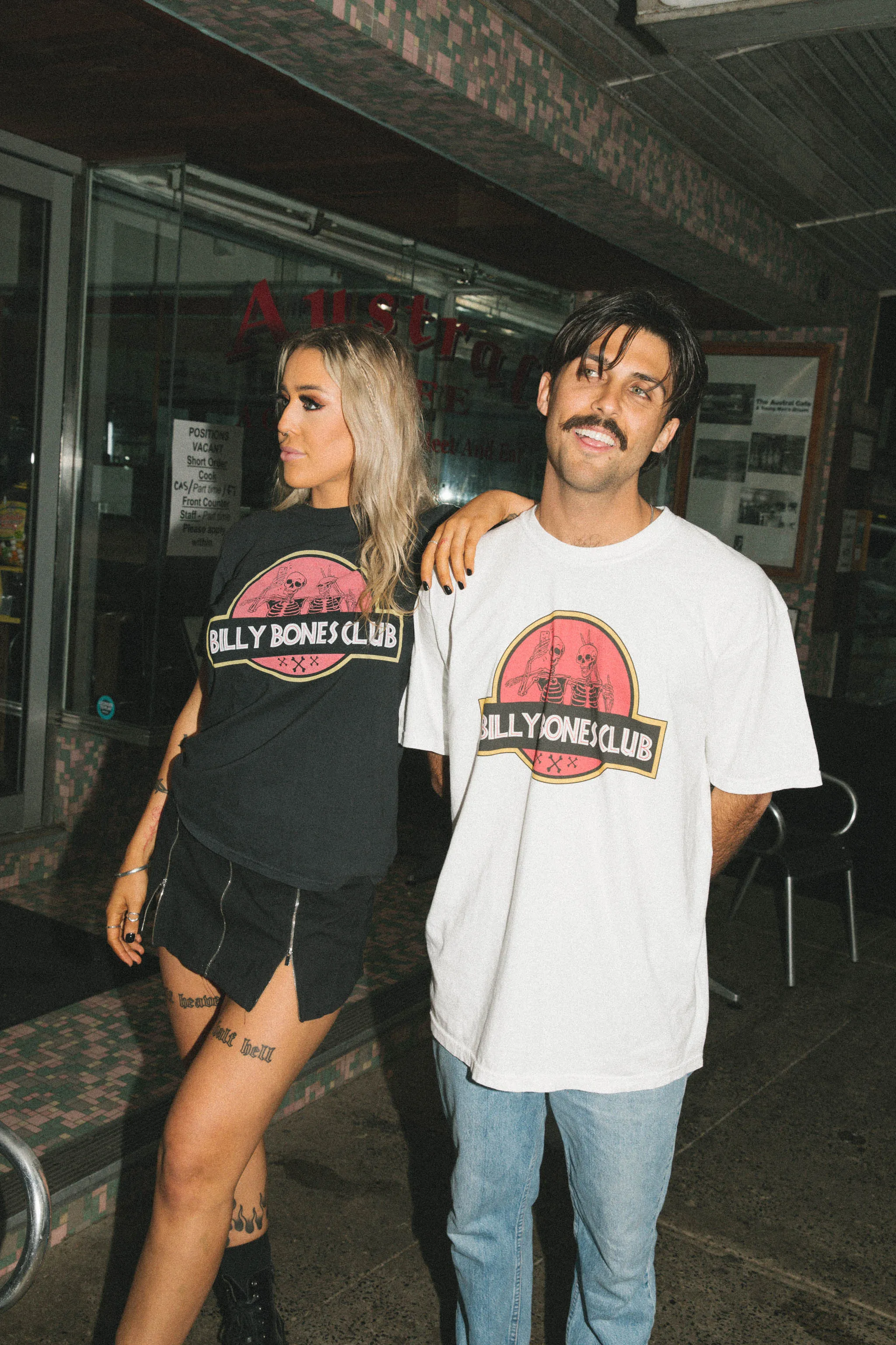 Old Mates Tee - Vintage Black