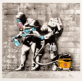 Pandemonium Silkscreen Print by Hijack