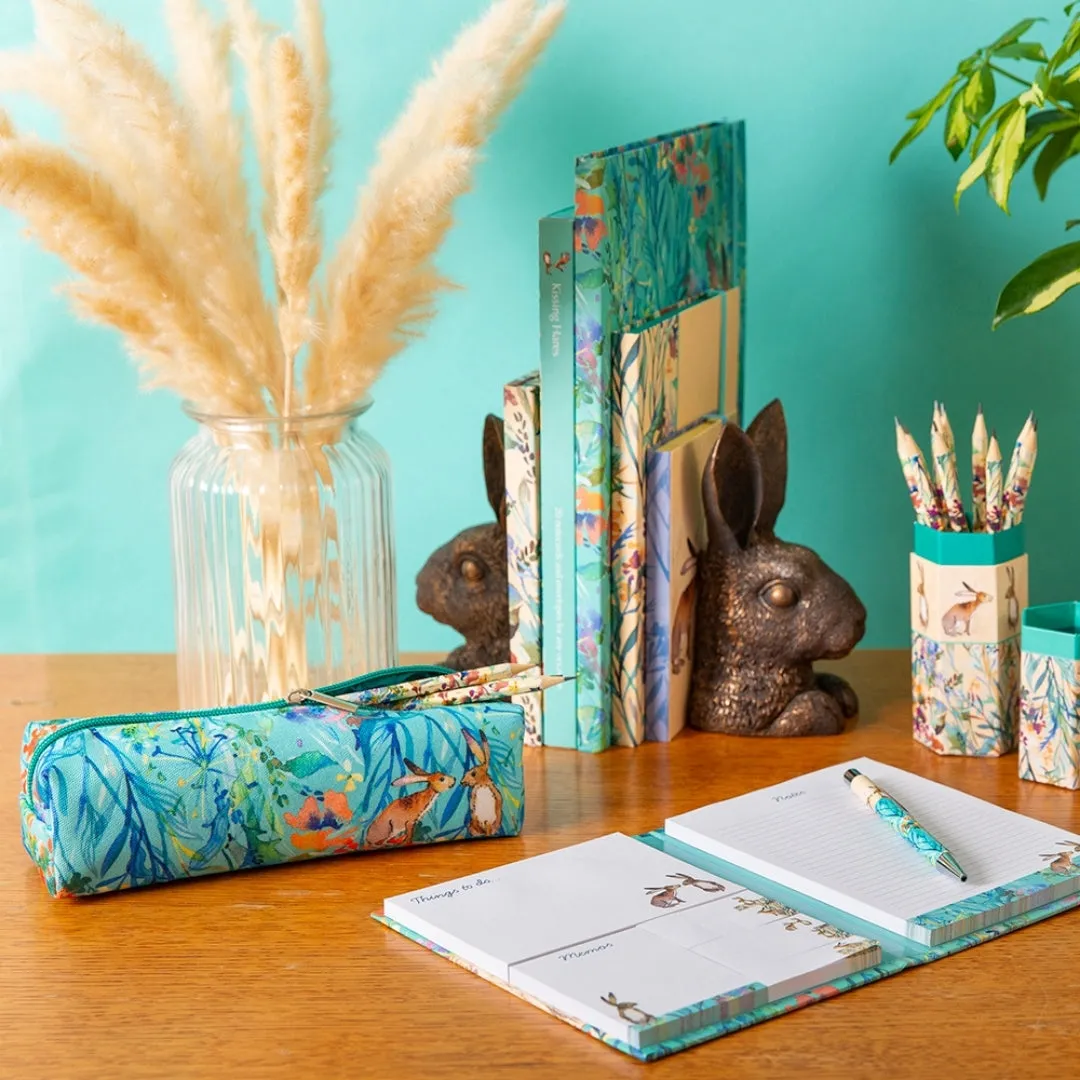 Pencil Case - Kissing Hares