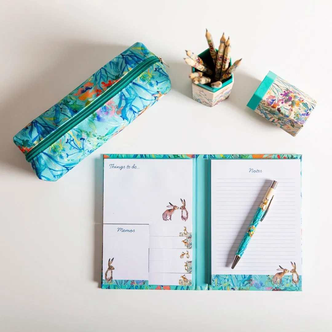 Pencil Case - Kissing Hares