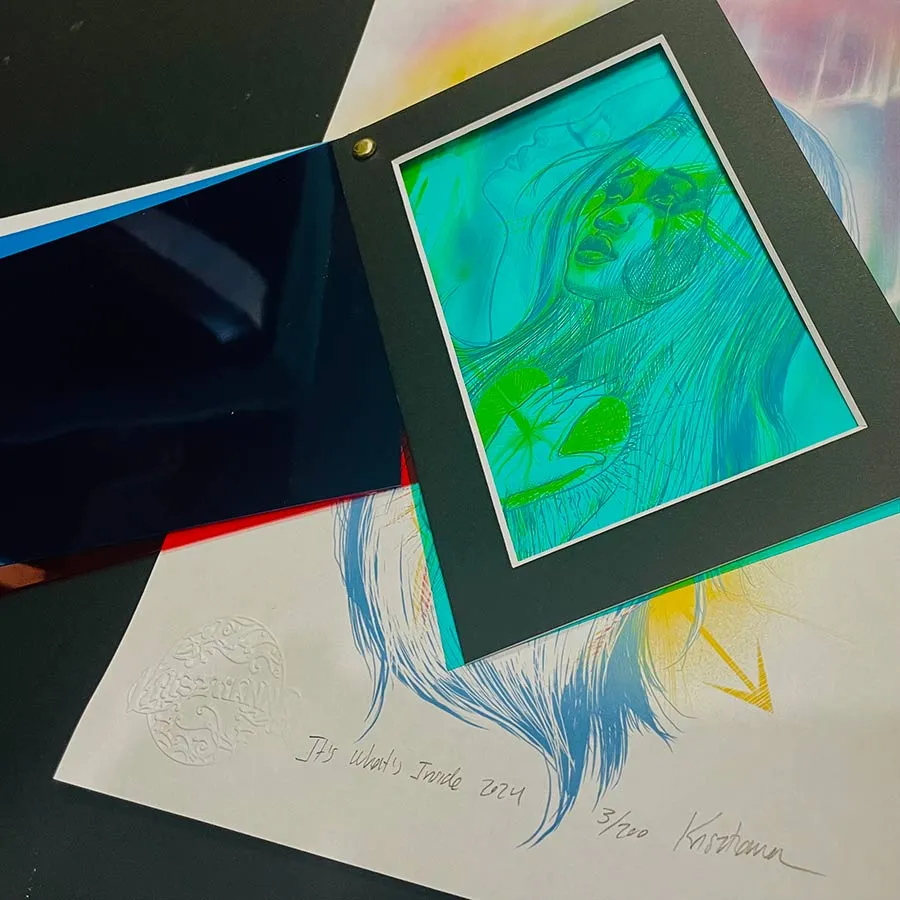 "It's What Inside" Film’s Official Limited Edition RGB Art Print Pre-Order - Ships December