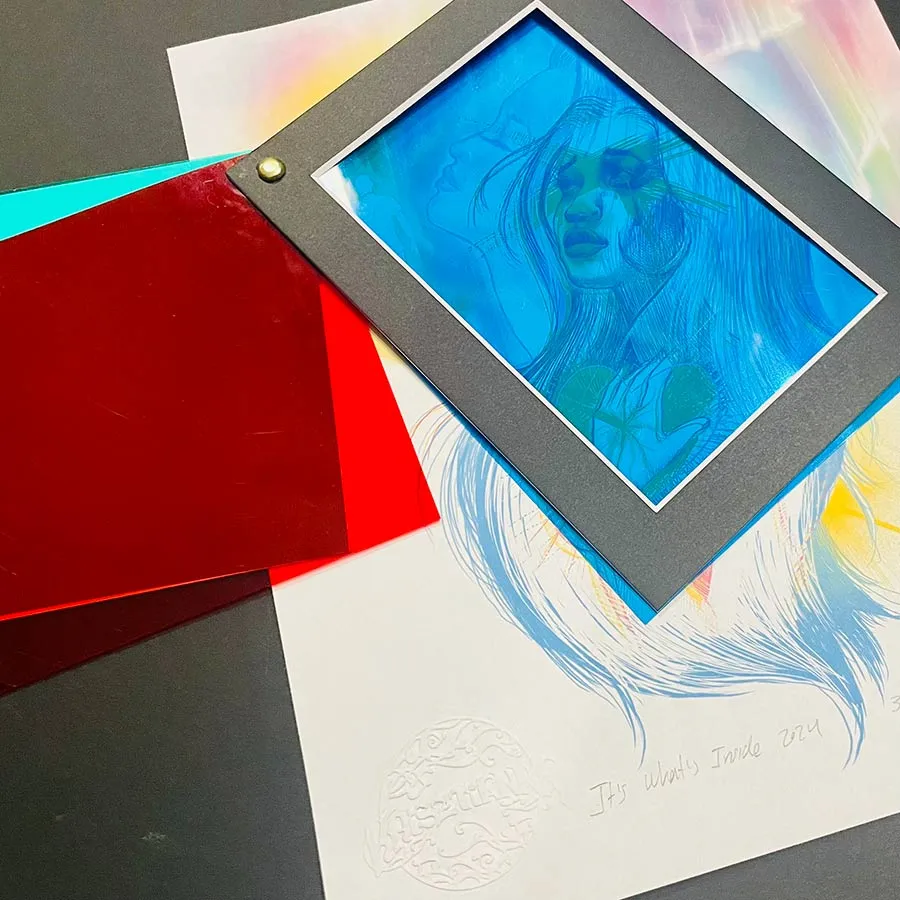 "It's What Inside" Film’s Official Limited Edition RGB Art Print Pre-Order - Ships December