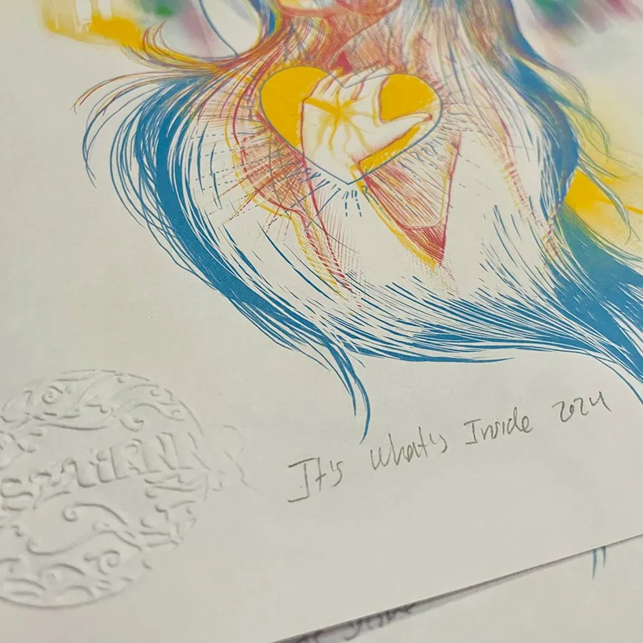 "It's What Inside" Film’s Official Limited Edition RGB Art Print Pre-Order - Ships December