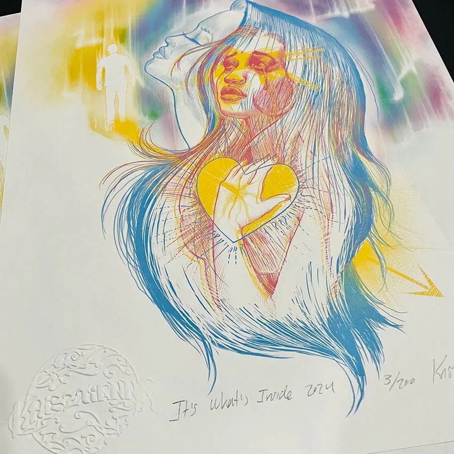 "It's What Inside" Film’s Official Limited Edition RGB Art Print Pre-Order - Ships December