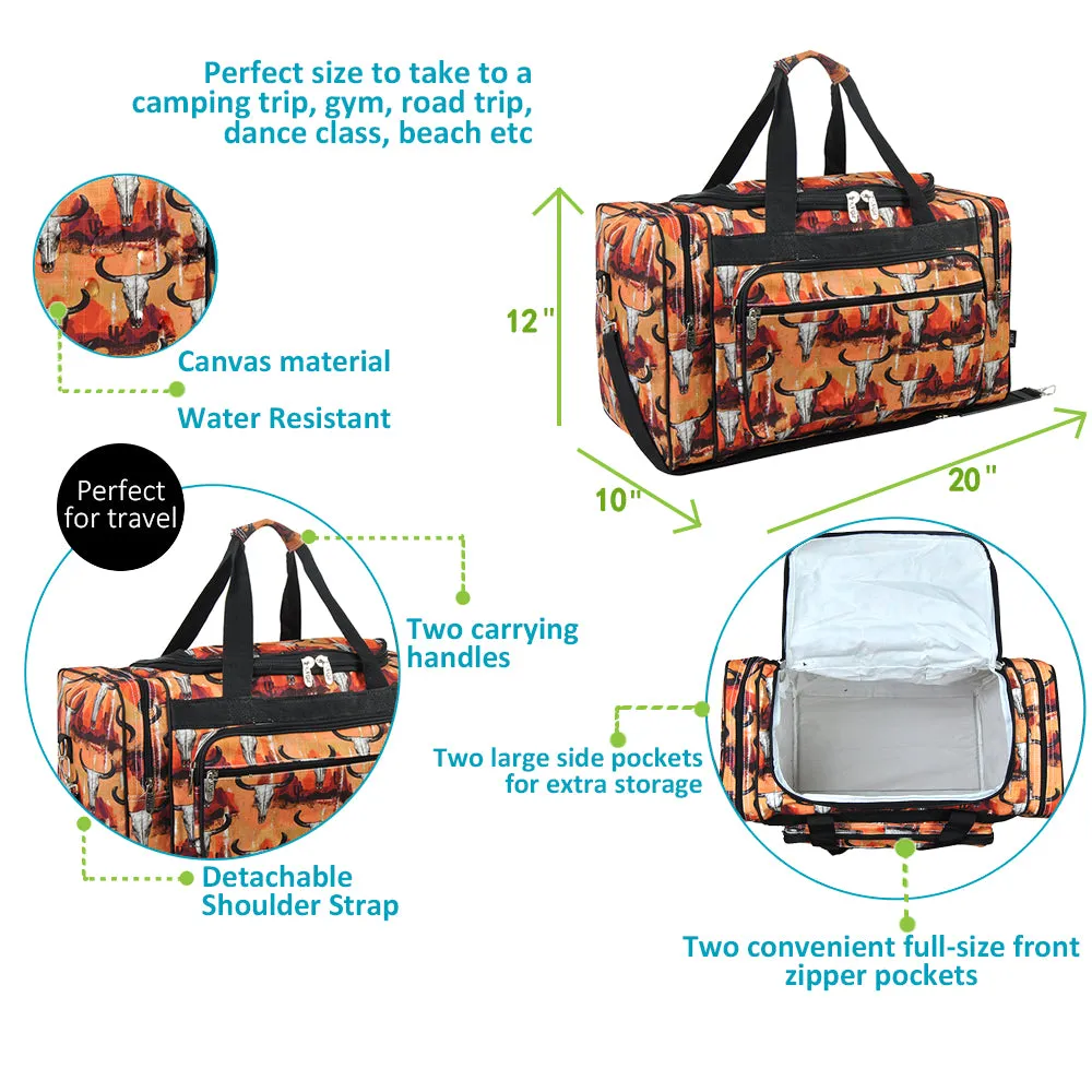 Rustic Horizon NGIL Canvas 20" Duffle Bag