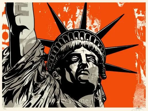 Saboteur AP Silkscreen Print by Dave Kinsey