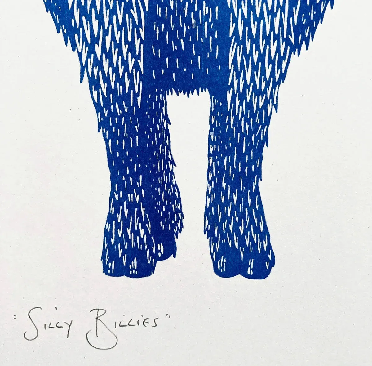 Silly Billies: Artistic Riso Print