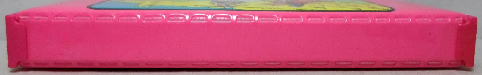 Sir Lancelot King Arthur Retro Pencil Box Biocal Greek Case Vintage 80's Pink Stationery
