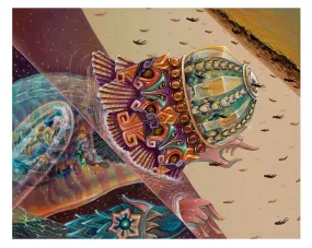 Storm On The Horizon AP Giclee Print by Curiot Tlalpazotl