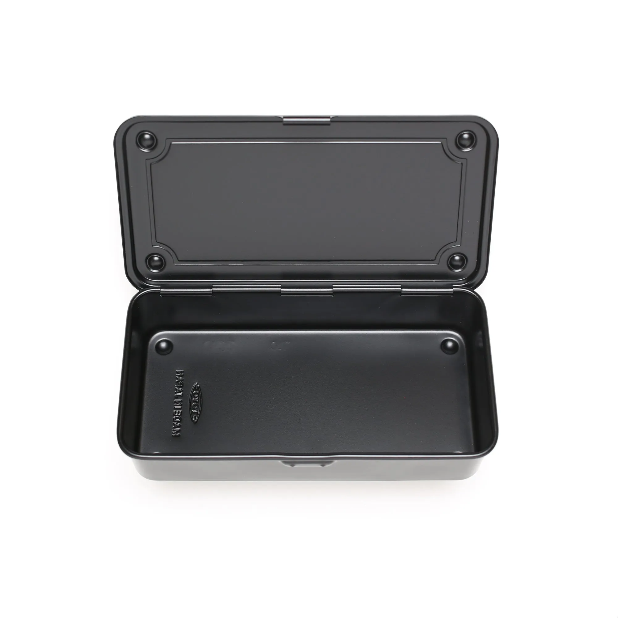 T-190 Steel Stackable Storage Box - Black