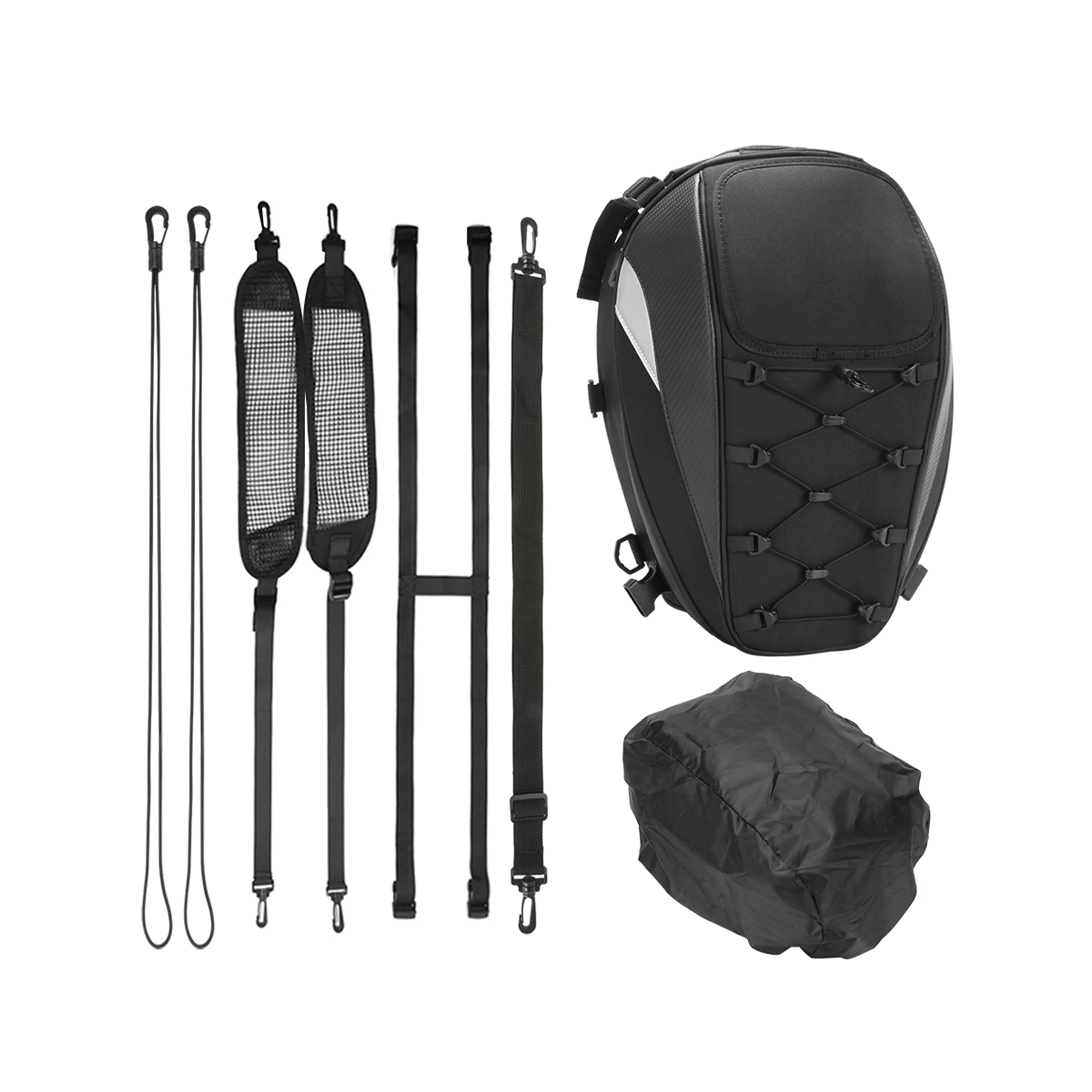 Tail Bag And Mounting For Dirt Bike