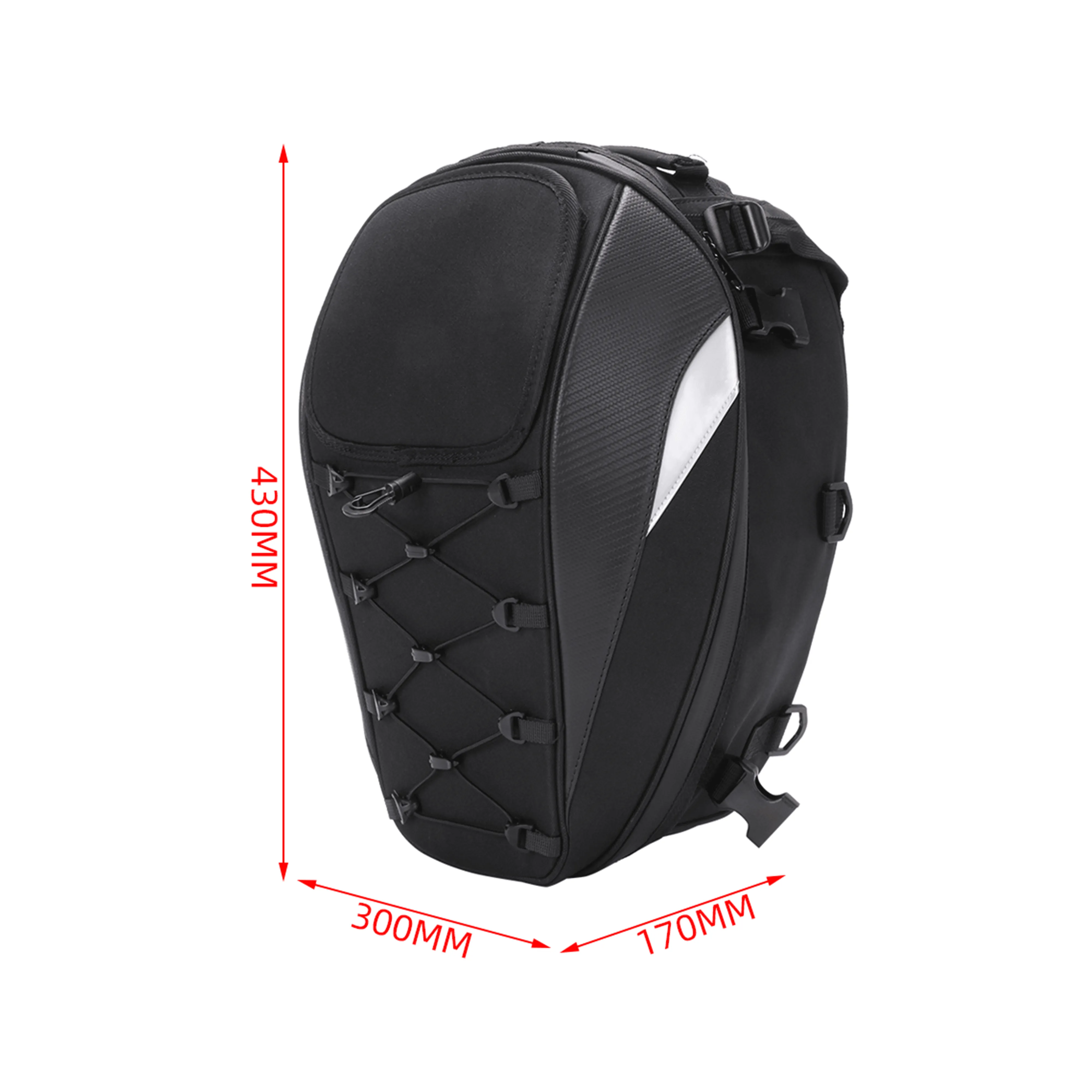 Tail Bag And Mounting For Dirt Bike