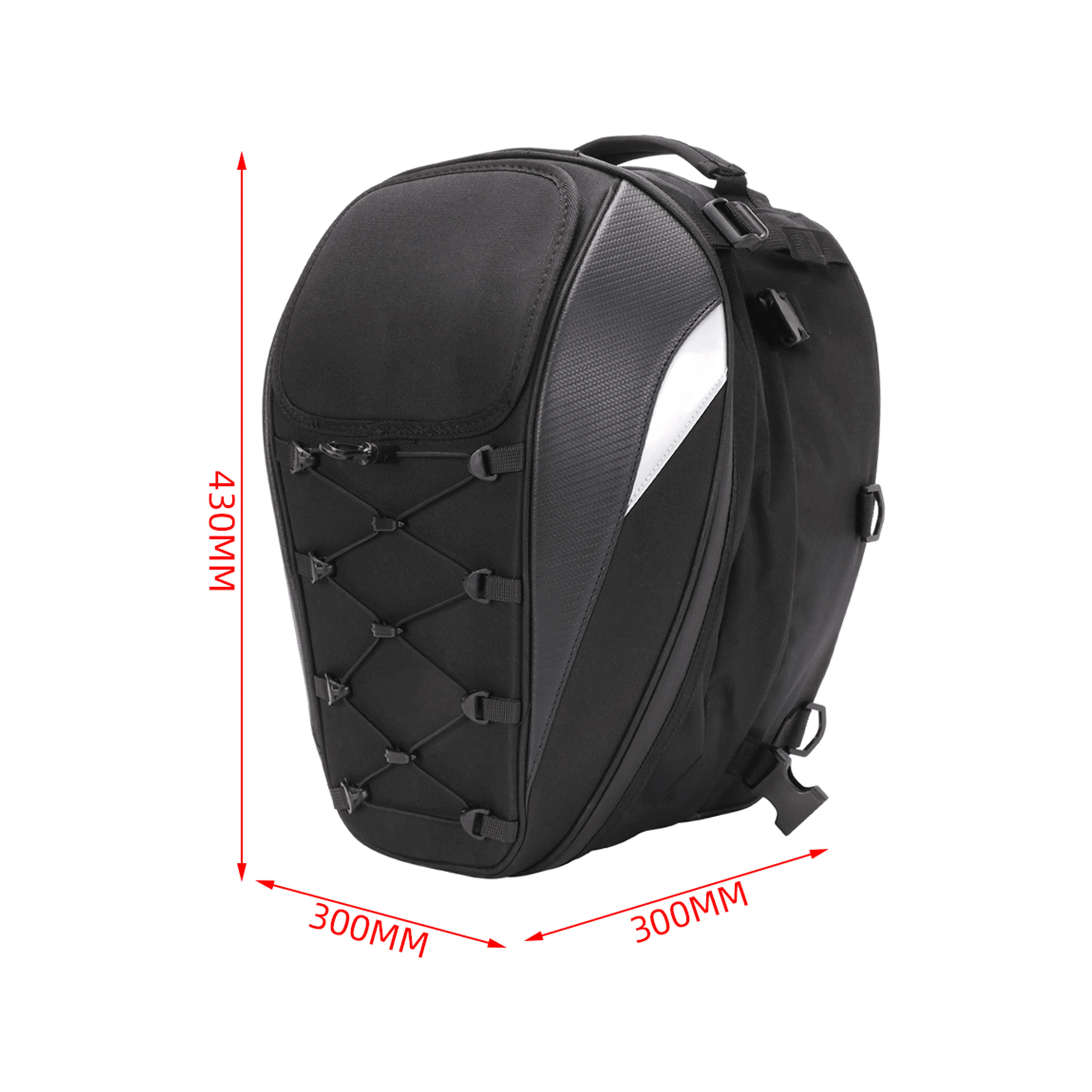 Tail Bag And Mounting For Dirt Bike