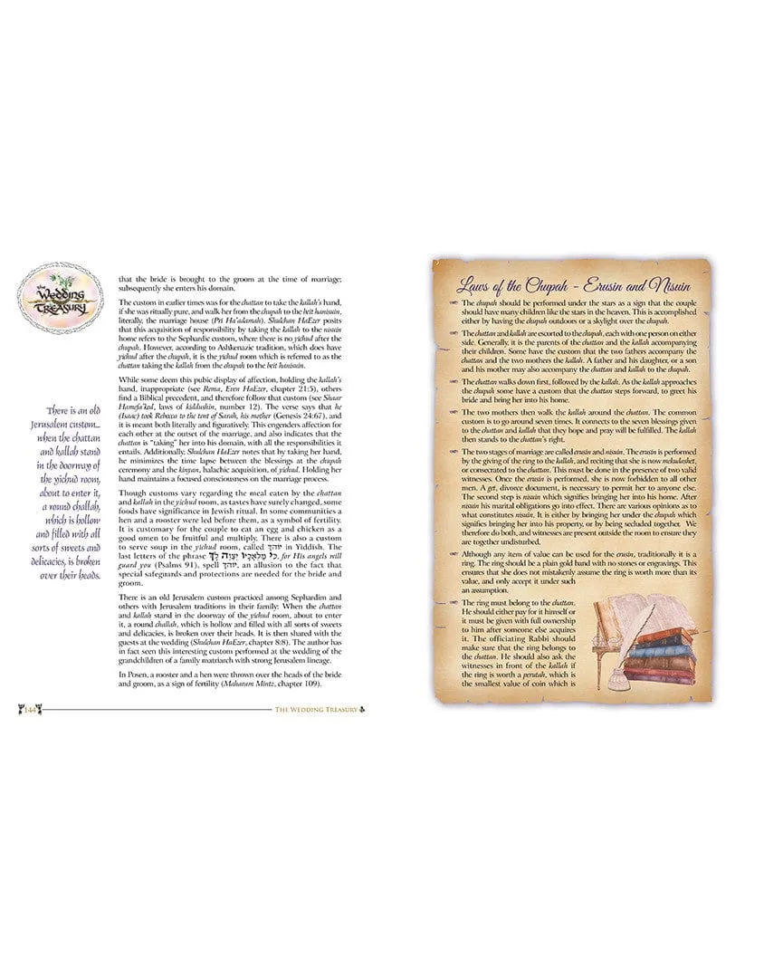 The Wedding Treasury - The Gibber Edition - Calligraphy Art by R. Weinreb