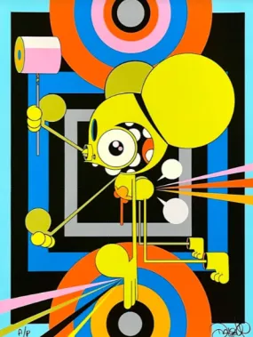 Through The Depths AP Silkscreen Print by Dalek- James Marshall