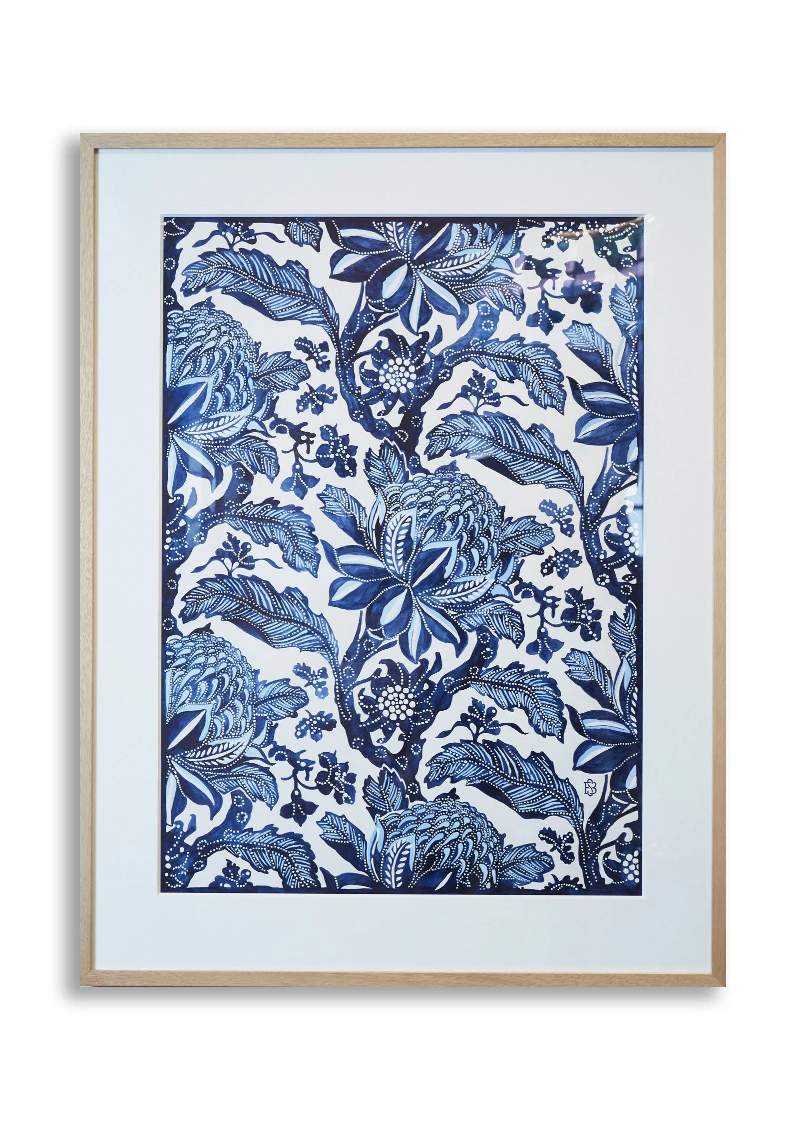 Traditional Waratah Fine Art Print