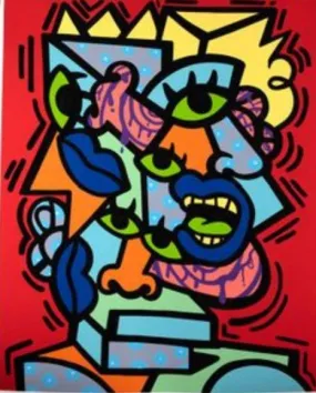 Twenty Twenty One Silkscreen Print by Sheefy McFly- Tashif Turner
