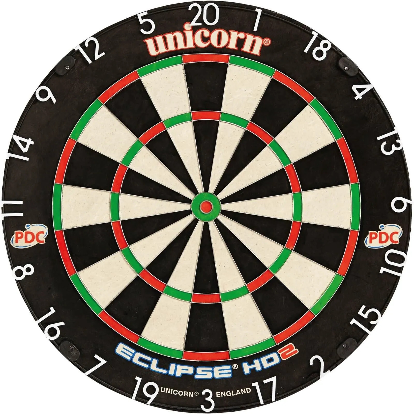 UNICORN Eclipse HD 2 Dartboard – Professional – TV Edition – HD2