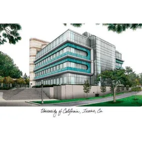 University of California, Irvine Lithograph Print
