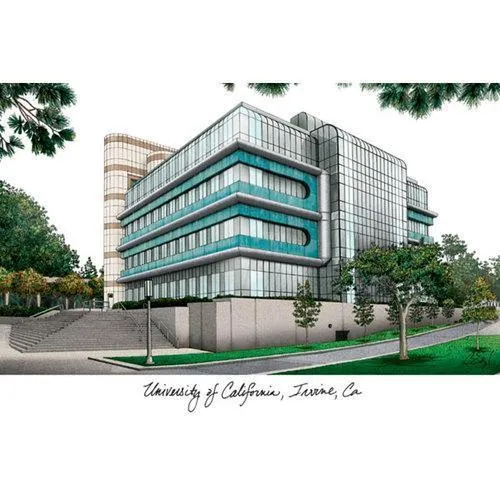 University of California, Irvine Lithograph Print