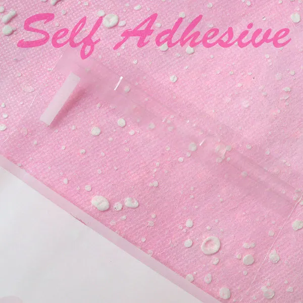 White Gift Bags with Kawaii Bear (20 pcs) Self Adhesive Resealable Plastic Gift Wrapping Bags (7.4cm x 10cm) GB005