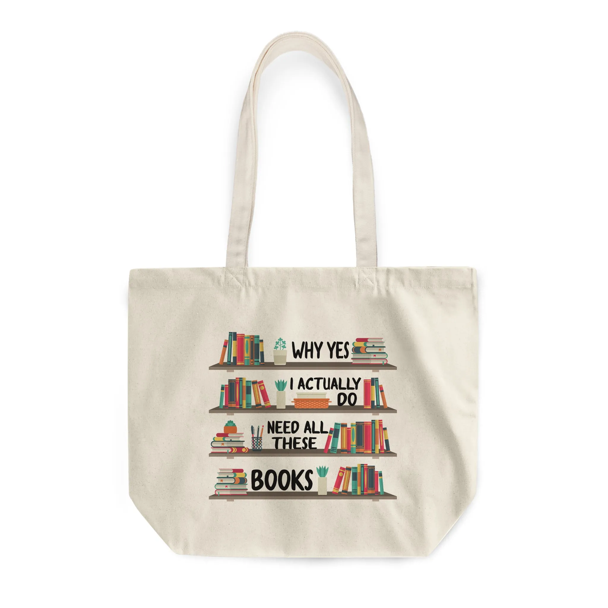 Why Yes I Actually Do Need All These Books Book Lovers Gift TBW81