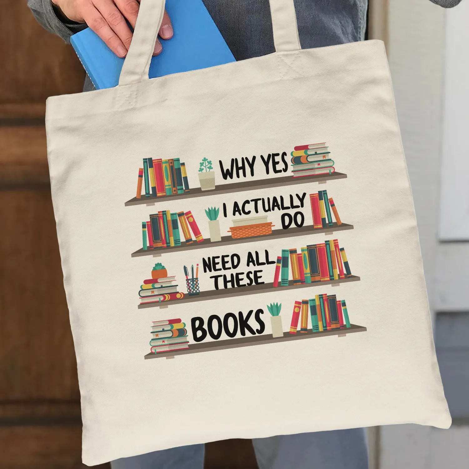 Why Yes I Actually Do Need All These Books Book Lovers Gift TBW81